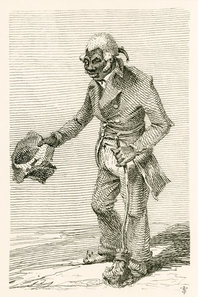 Charles MGee, ünlü bir siyah adam by English School