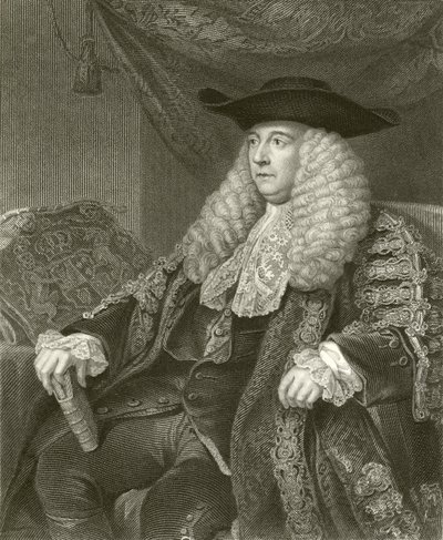 Charles Pratt, Birinci Earl Camden by English School