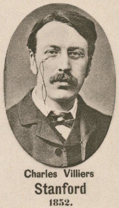 Charles Villiers Stanford (gravür) by English School