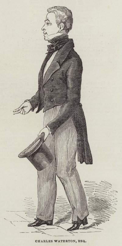 Charles Waterton, Esquire (gravür) by English School