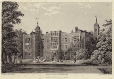Charlton House, Kent (gravür) by English School