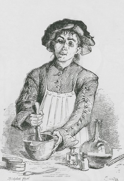 Kimyager (gravür) by English School
