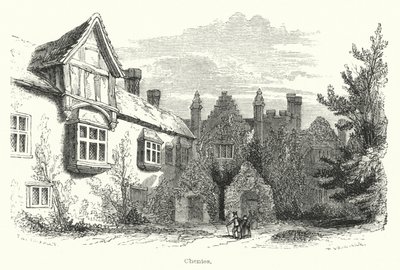 Chenies (gravür) by English School