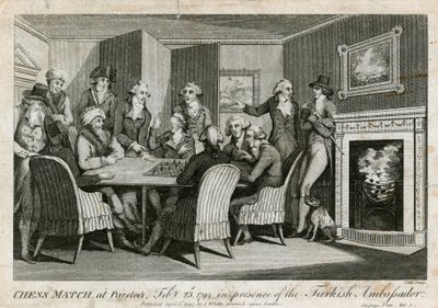 Türk büyükelçisinin huzurunda 23 Şubat 1794