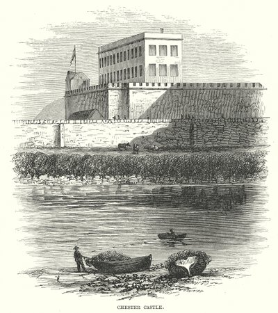 Chester Kalesi (gravür) by English School