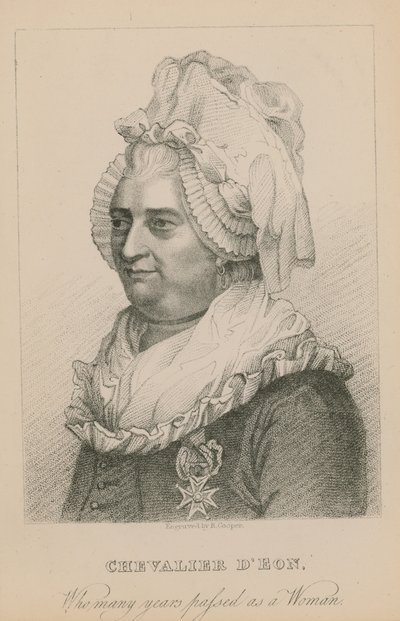 Yıllarca kadın olarak geçen Chevalier DEon by English School