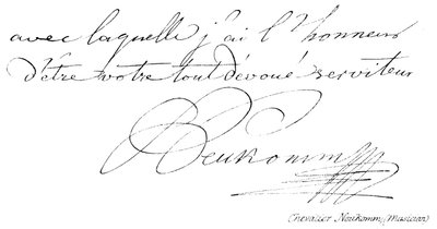 Chevalier Neukomm, (müzisyen) by English School