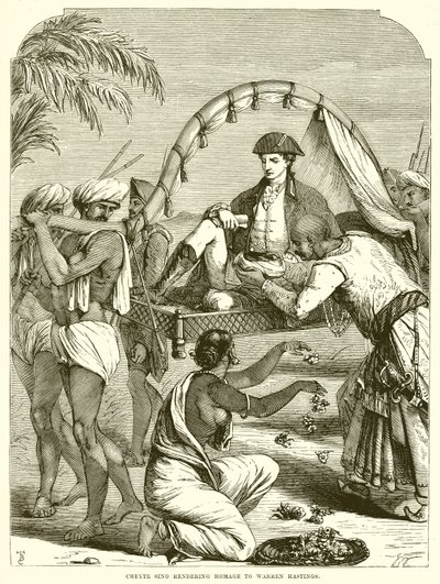 Cheyte Sing, Warren Hastings