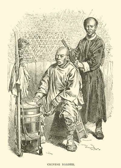 Çinli berber by English School