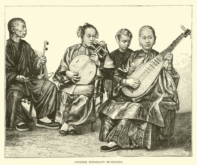 Çinli gezgin müzisyenler by English School