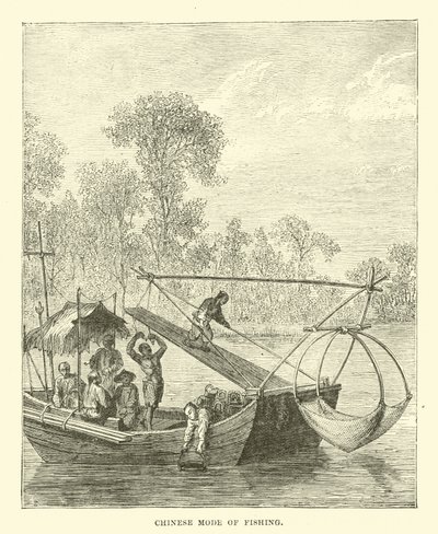 Çin balıkçılık modu by English School