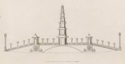 Çin pagodası ve köprüsü, St James