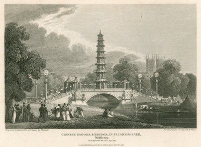 Çin pagodası ve köprüsü, St James