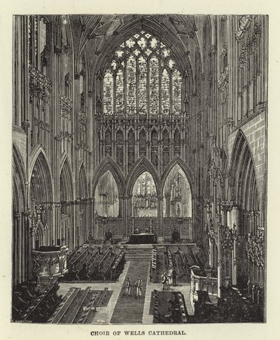 Wells Katedrali Korosu by English School