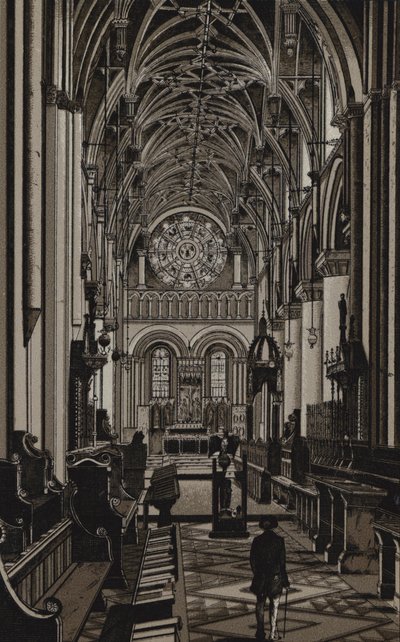 Christ Church Katedrali, Oxford (lito) by English School