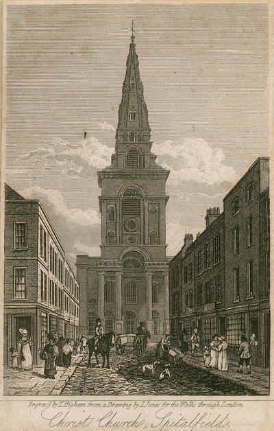 Christ Church, Spitalfields, Londra by English School