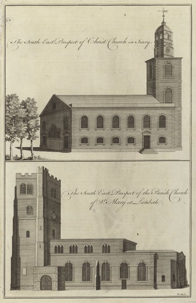 Christ Church, Surrey ve Lambeth