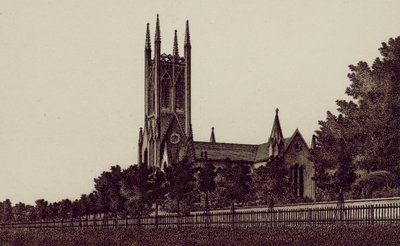 Christchurch, Cheltenham (lito) by English School