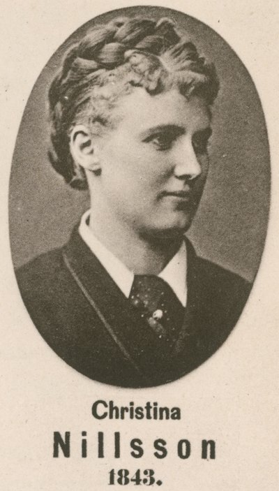 Christina Nillsson (gravür) by English School