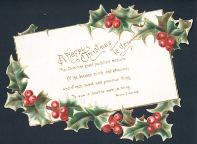 Noel Kafiyesi, Noel Kartı by English School