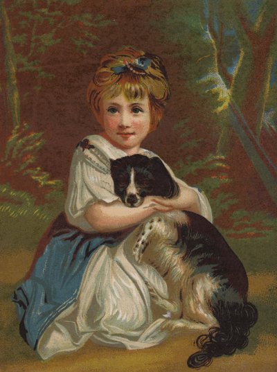 Chums (kromolitho) by English School