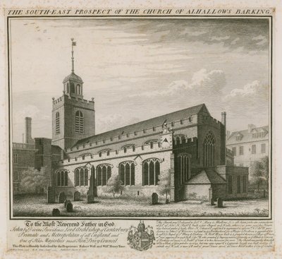 Barking All Hallows Kilisesi by English School