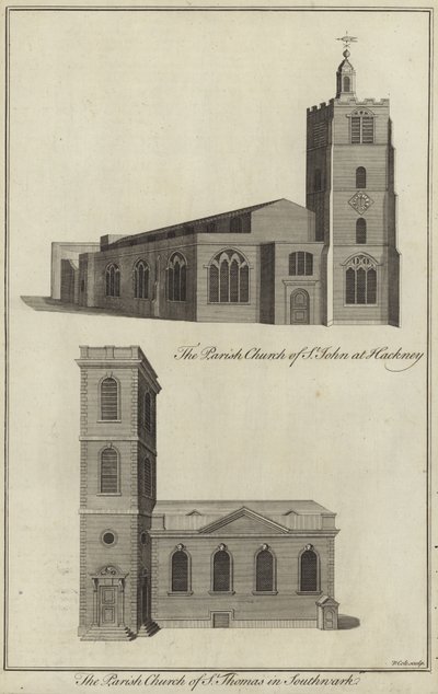 Aziz John Kilisesi, Hackney ve Aziz Thomas Kilisesi, Southwark by English School