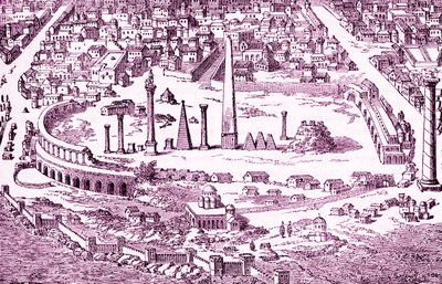 Christian Constantinople Sirki ve Hipodromu, 'Cassell's History of England, Cilt. BEN' by English School