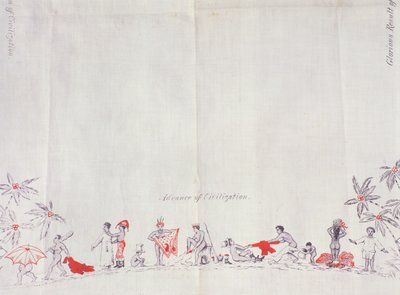 Fiji Uygarlığı, 1879 (pamuk üzerine baskı) by English School