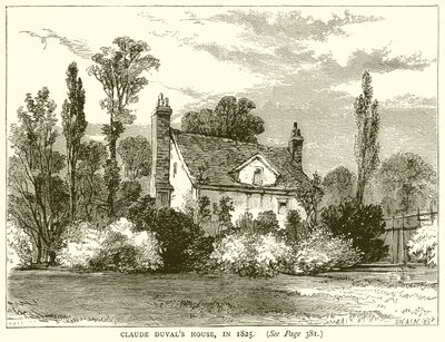 Claude Duvals Evi, 1825