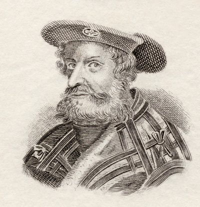 Claudius Ptolemaeus veya Ptolemy, 1825 (gravür) by English School