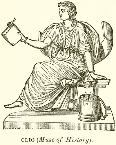 Clio (Tarihin İlham Perisi) by English School
