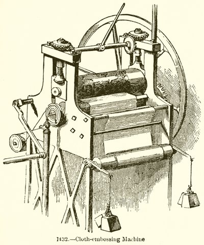 Kumaş-Kabartma Makinesi by English School
