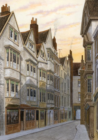 Kumaş Fuarı, Smithfield (kağıt üzerinde wc) by English School