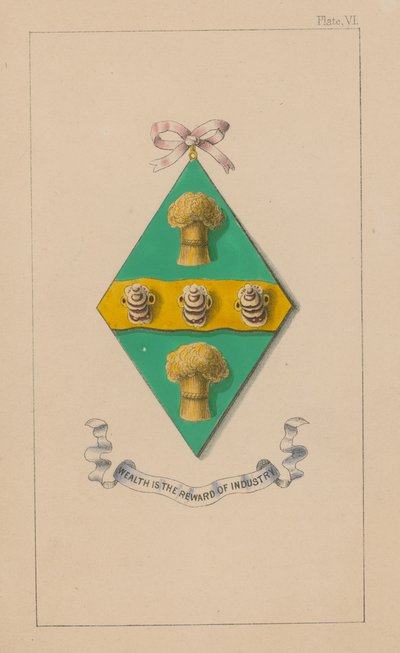 Arması; Zenginlik endüstrinin ödülüdür by English School