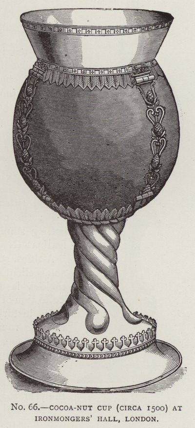 Cocoa-nut Cup (1500 dolaylarında) Ironmongers