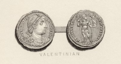 Valentinianus zamanından madeni para by English School