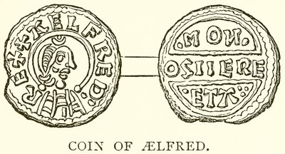Aelfred'in madeni parası by English School