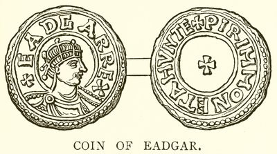 Eadgar Madeni Parası by English School