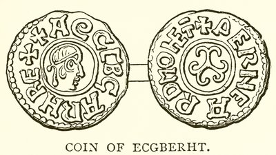 Ecgberht madeni para by English School