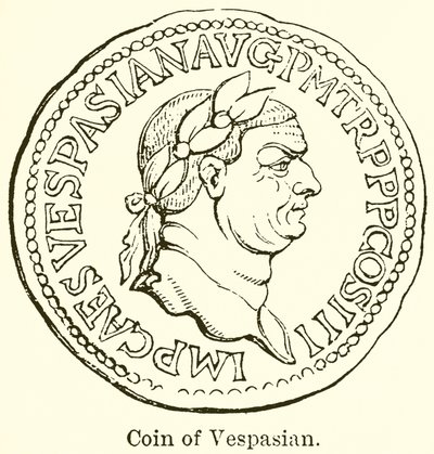 Vespasian Madeni Parası by English School