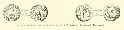 Pontius Pilate tarafından basılan madeni paralar by English School