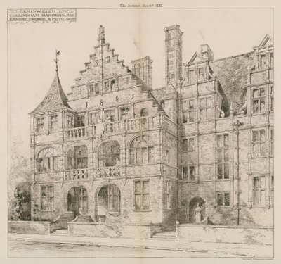 Collingham Bahçeleri, Kensington, Londra by English School