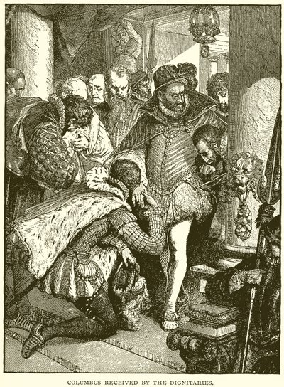 Kolomb, Devlet Adamları Tarafından Karşılandı by English School