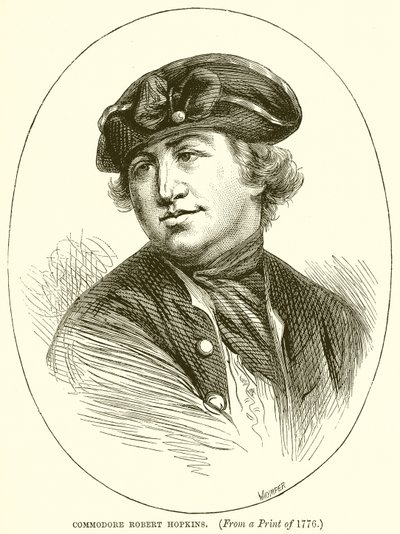 Amiral Robert Hopkins by English School