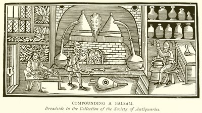 Bir Balsam Bileşimi by English School
