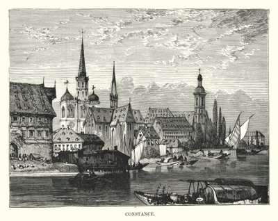 Konstanz (gravür) by English School