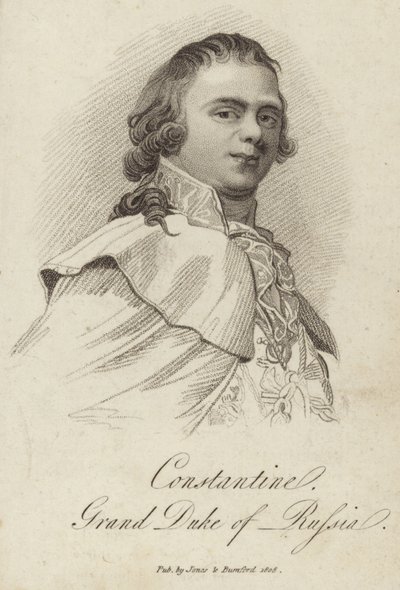 Konstantin Pavloviç, Rusya Büyük Dükü by English School