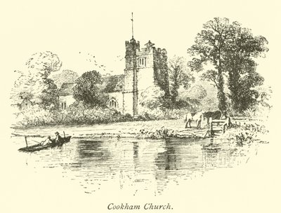 Cookham Kilisesi by English School