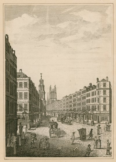 Cornhill, Londra by English School
